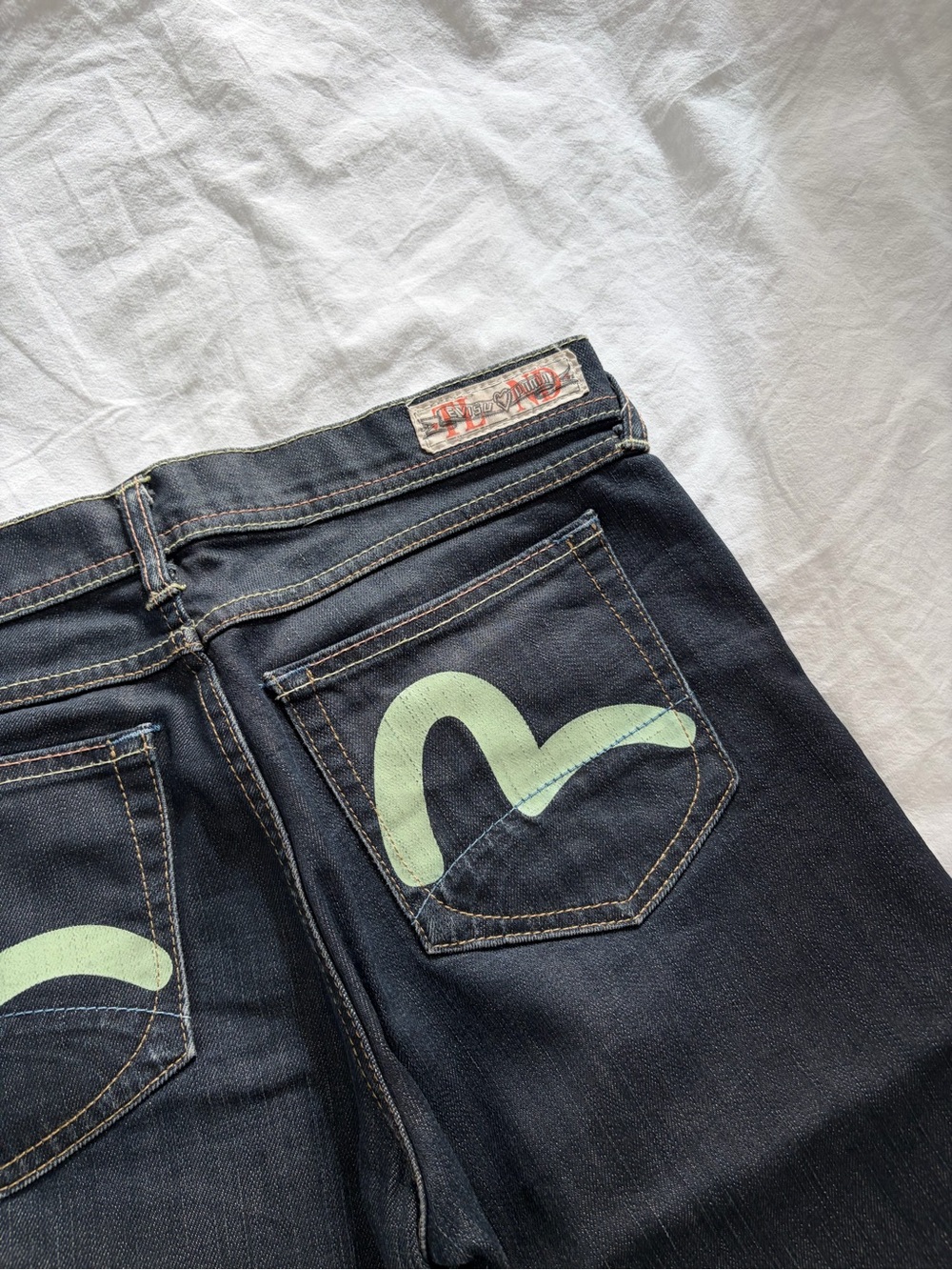 Evisu x Puma collab jeans